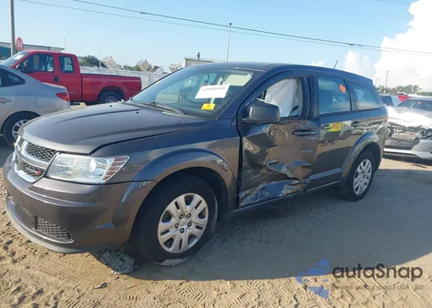 2015 Dodge Journey American Value Pkg from USA, damaged, VIN 3C4PDCABXFT583466